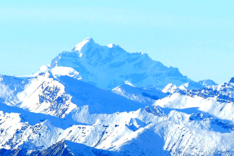 L'' Oberland bernese dall'' alto.